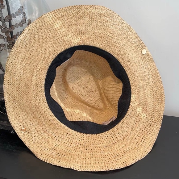Miu Miu Natural Straw Hat with Red Band - Picture 2 of 5